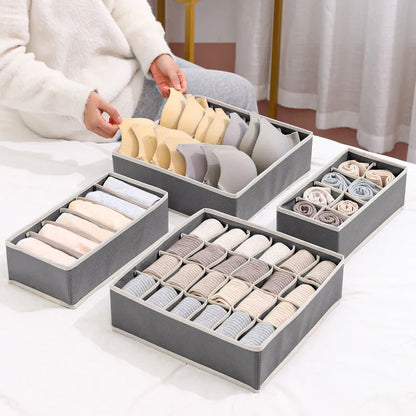 🧺 Organizador de Ropa Interior - Set de 4 Piezas ULTIMAS 15 UNIDADES
